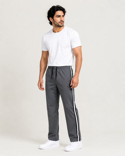 MotionEdge Side-Stripe Straight-Fit Track Pants