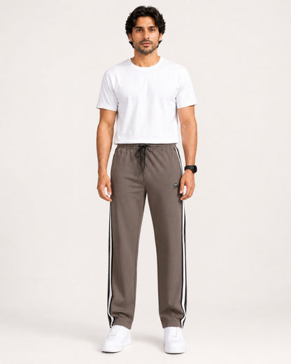 MotionEdge Side-Stripe Straight-Fit Track Pants