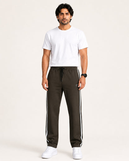 MotionEdge Side-Stripe Straight-Fit Track Pants