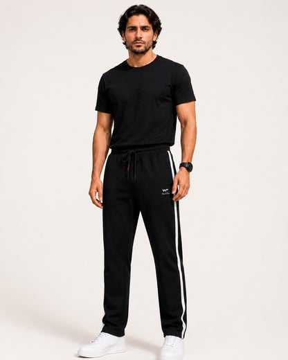 MotionEdge Side-Stripe Straight-Fit Track Pants