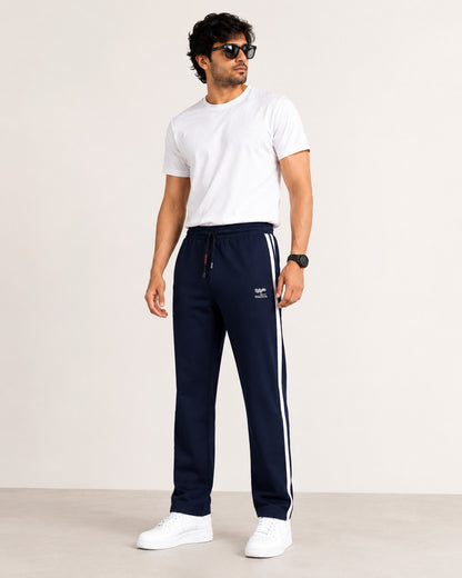 MotionEdge Side-Stripe Straight-Fit Track Pants
